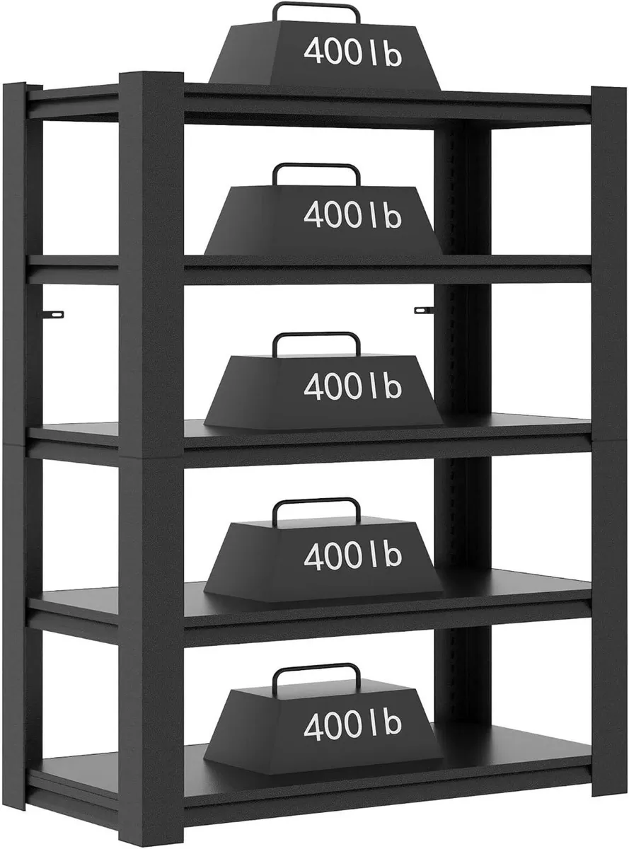 Metal Garage Storage Shelves - Image 1