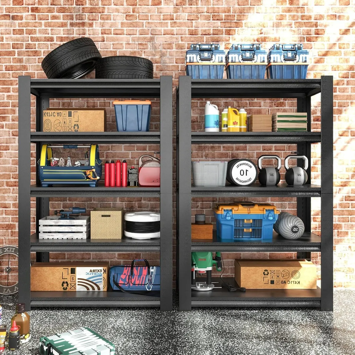 Metal Garage Storage Shelves - Image 2