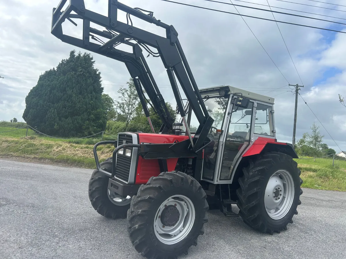 1994 Massey Ferguson 390T with Loader - Image 1