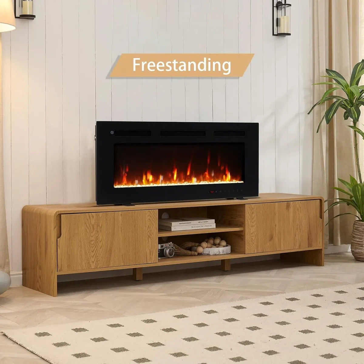 36" Wall Mounted Electric Fireplace Winslow - Image 2