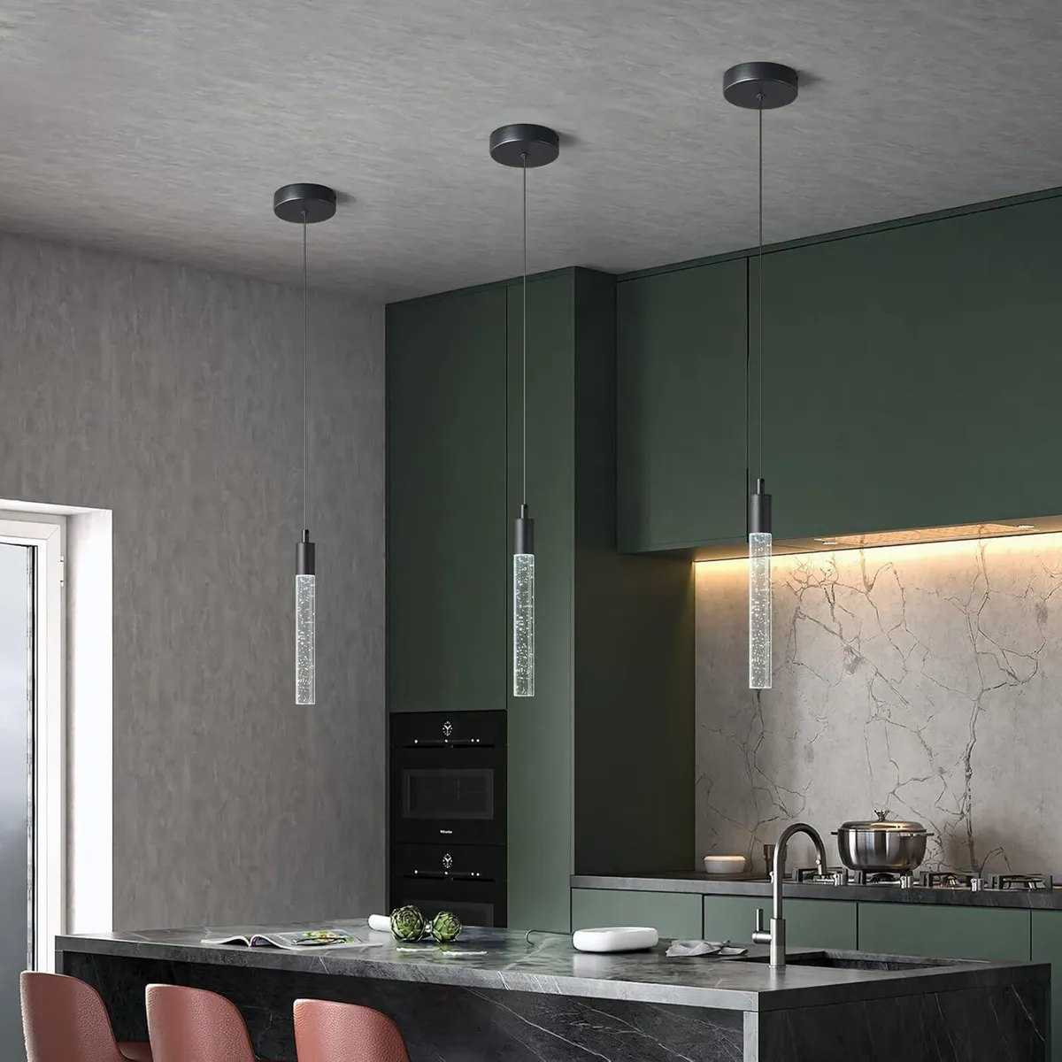 Modern Kitchen Island Pendant Light LED Mini Lamp - Image 4