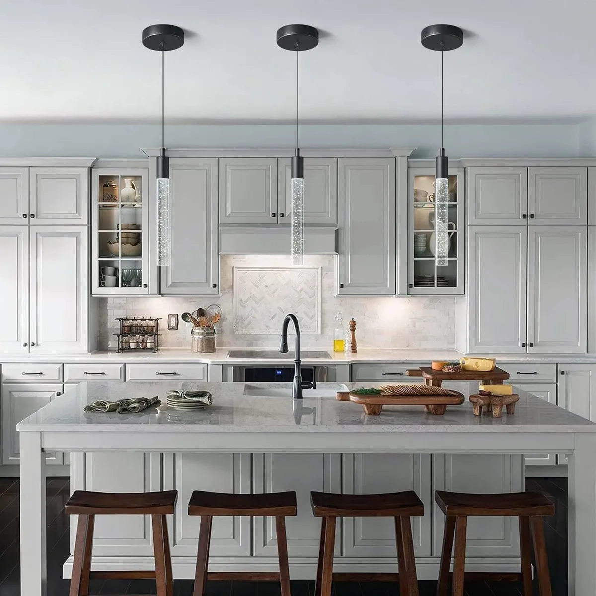 Modern Kitchen Island Pendant Light LED Mini Lamp - Image 3