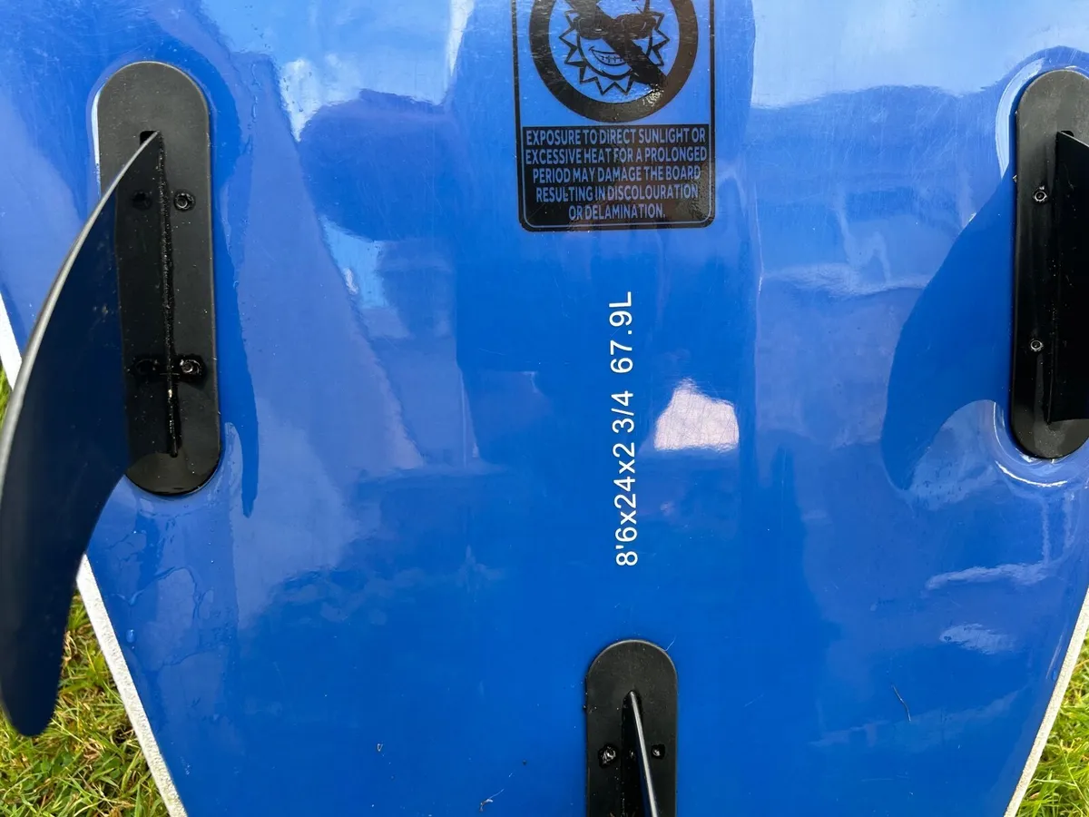 Surfboard 8ft 6 ‘  Zeus Classic Minimal - Image 3