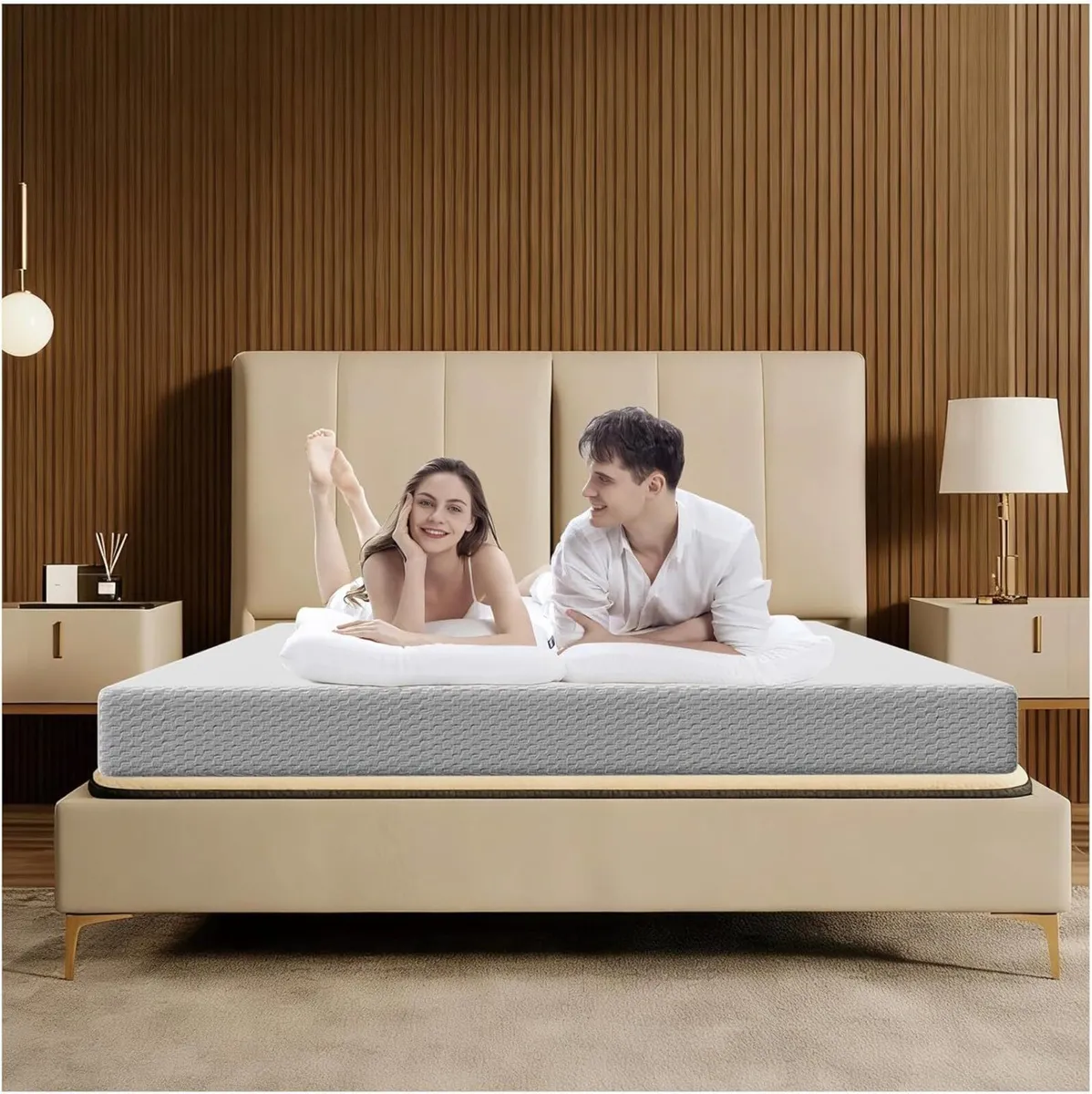 Full Size Mattress Memory Foam Mattresses Medium - Image 1