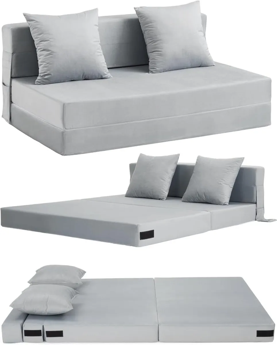 4-In-1 Folding Sofa Bed Fold Out Couch - Image 1