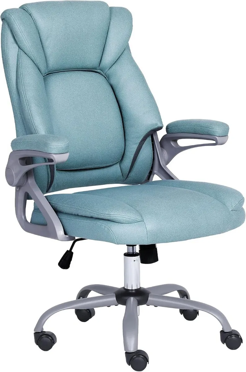 Executive Office Chair with Padded Flip-Up - Image 1
