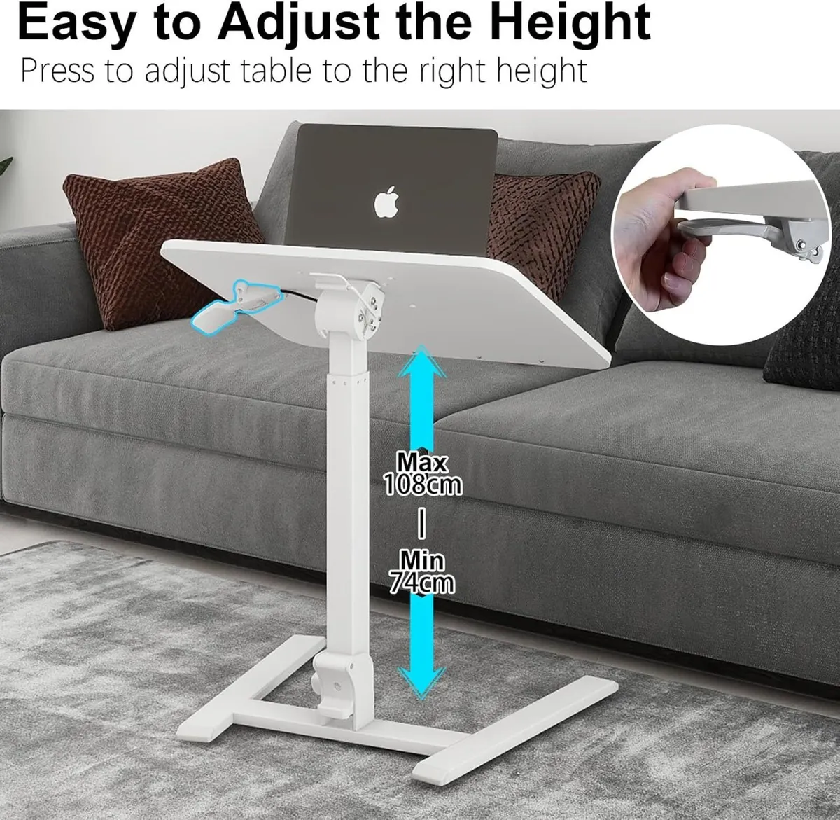 Adjustable Height Small Standing Desk Foldable - Image 3