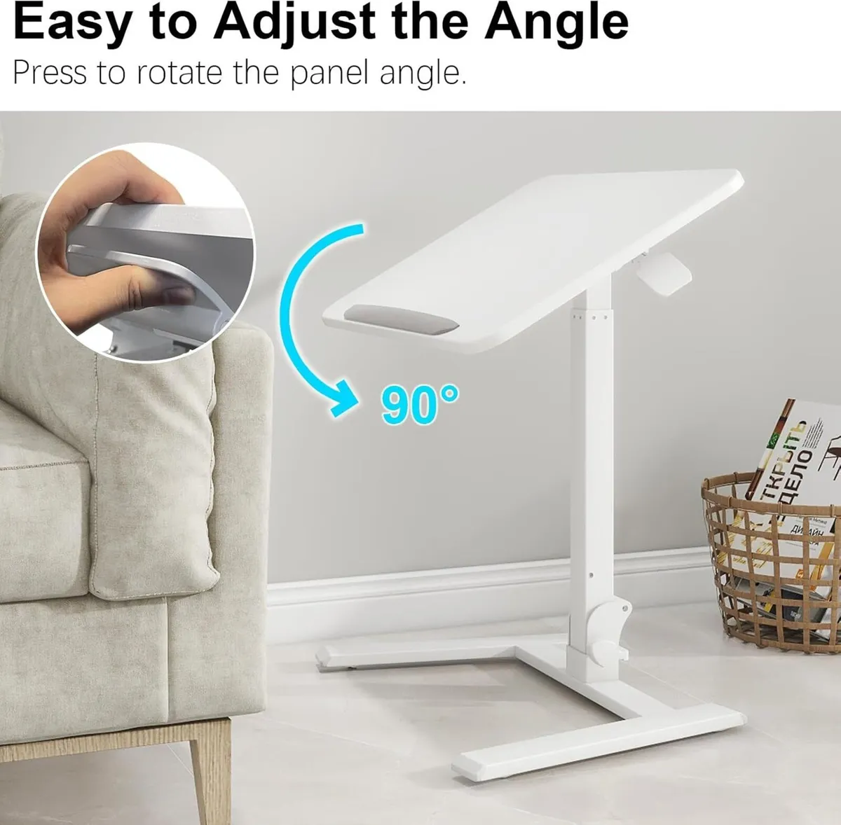 Adjustable Height Small Standing Desk Foldable - Image 4