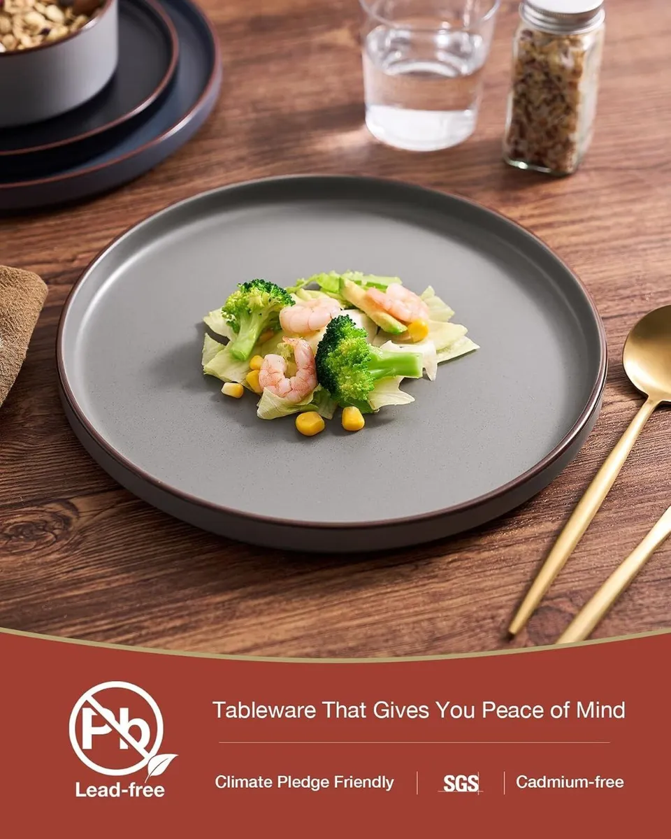 Halo Plates and Bowls Set 12 Pieces Dinner - Image 4