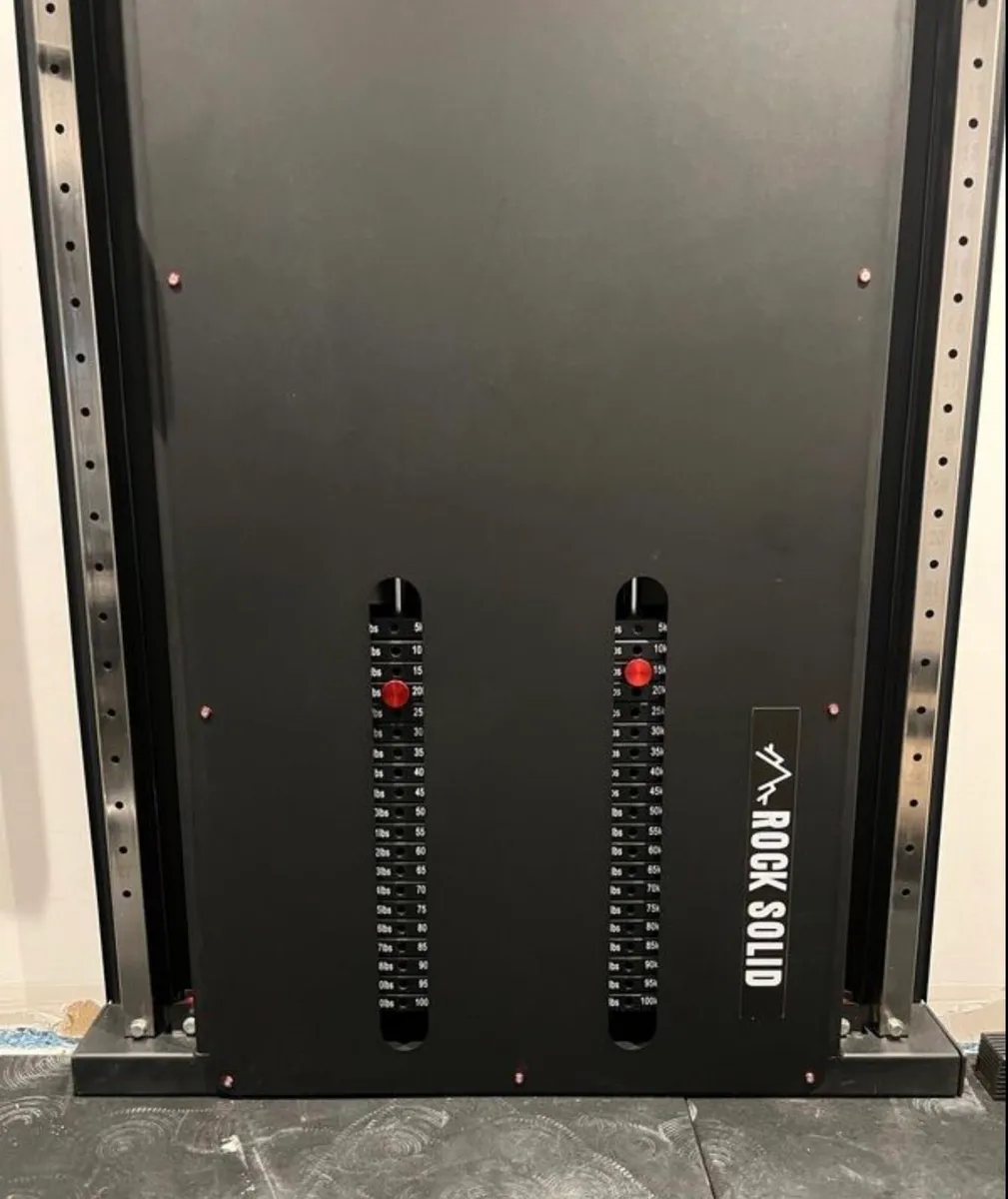 Slimline Cable Crossover 2 x 100kg stacks (new) - Image 2