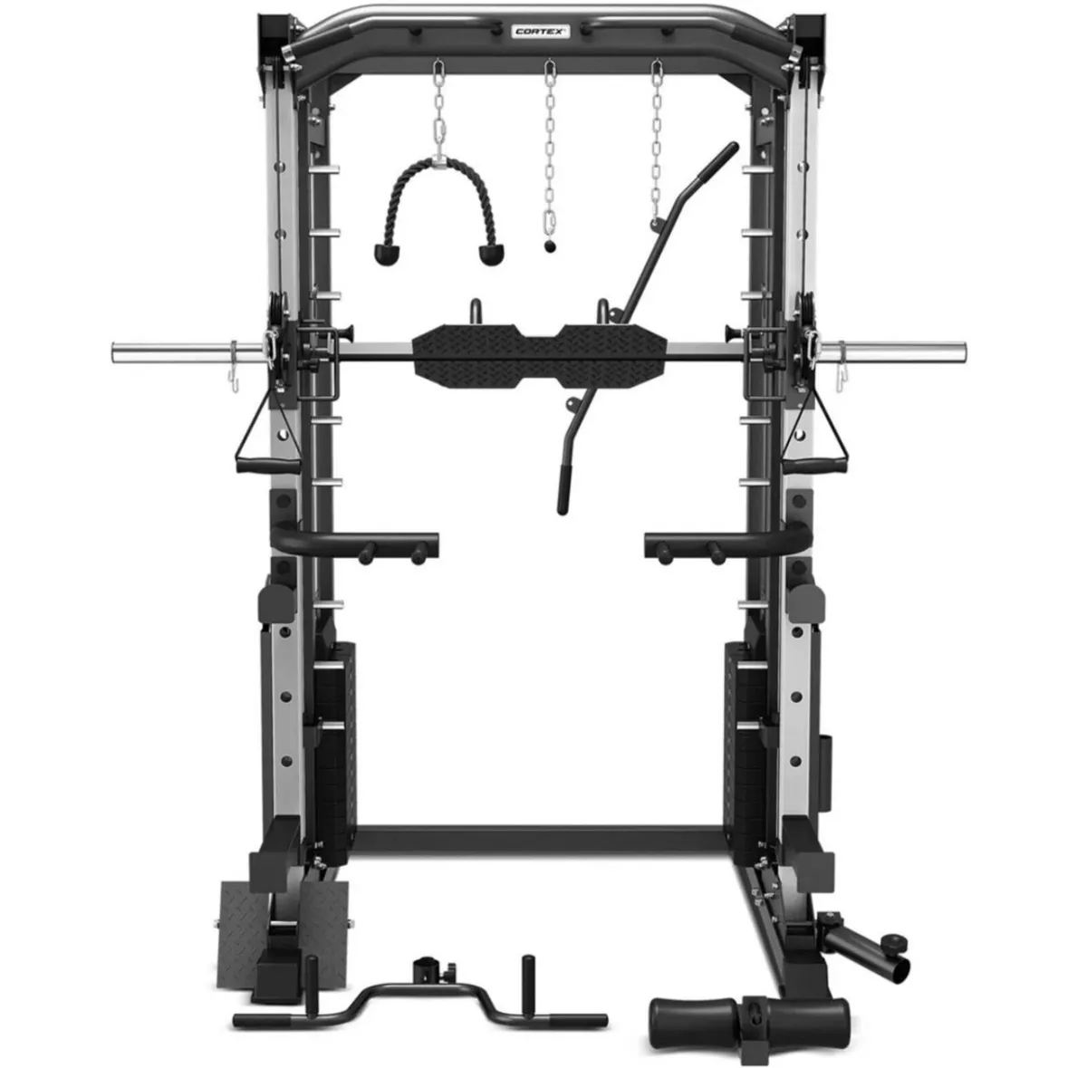 Multifunctional squat, smith, dual cable 2 x 74kg - Image 2