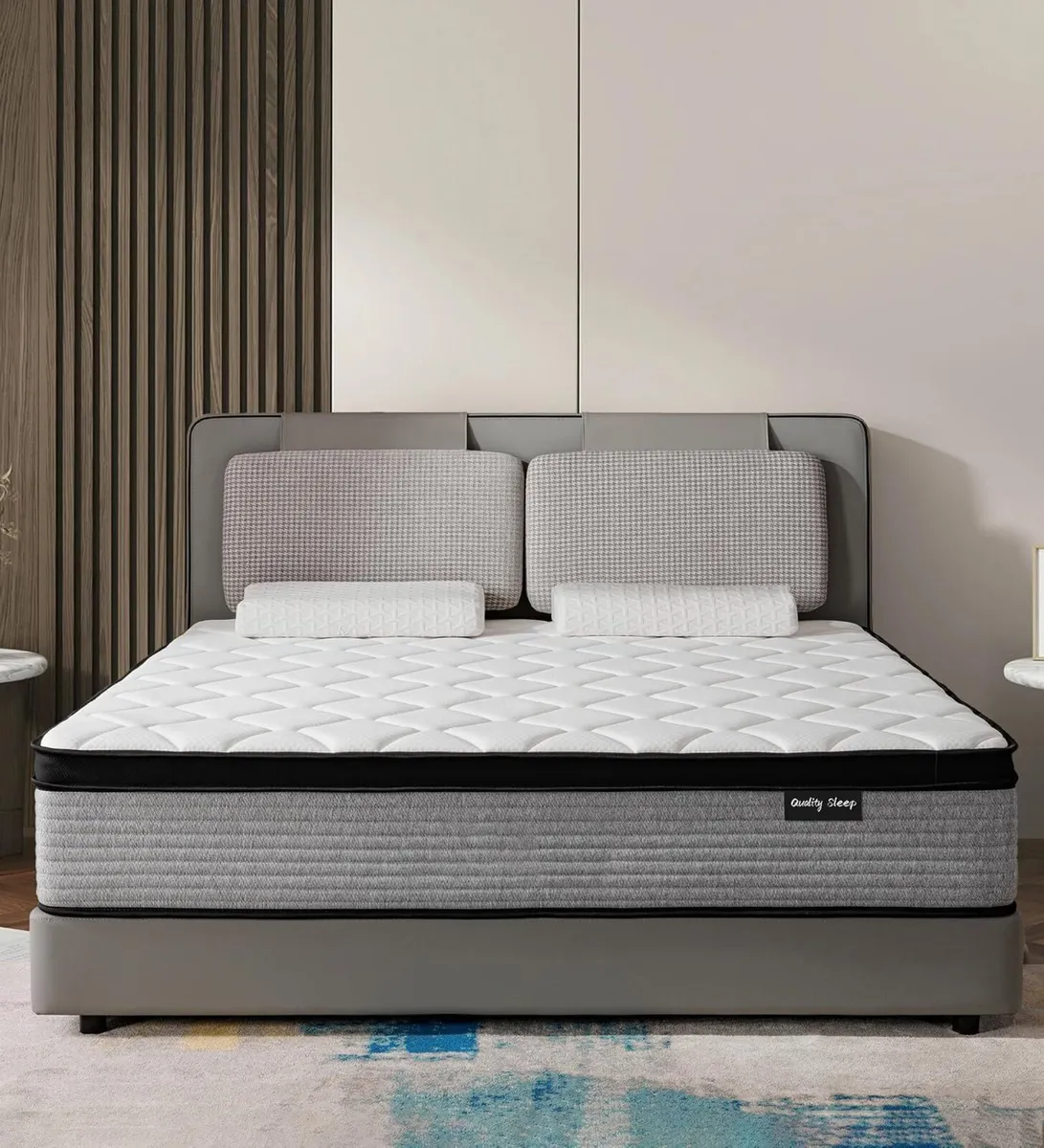Mattress 10.6 Inch Gel Memory Foam Pocket Sprung - Image 2