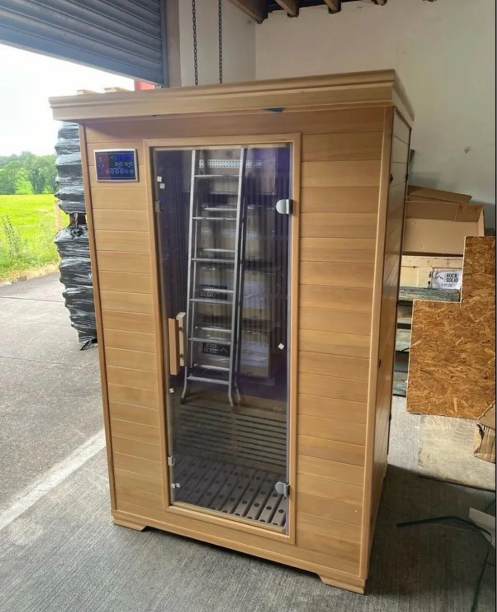 2 Person Saunas (brand new in box) - Image 1