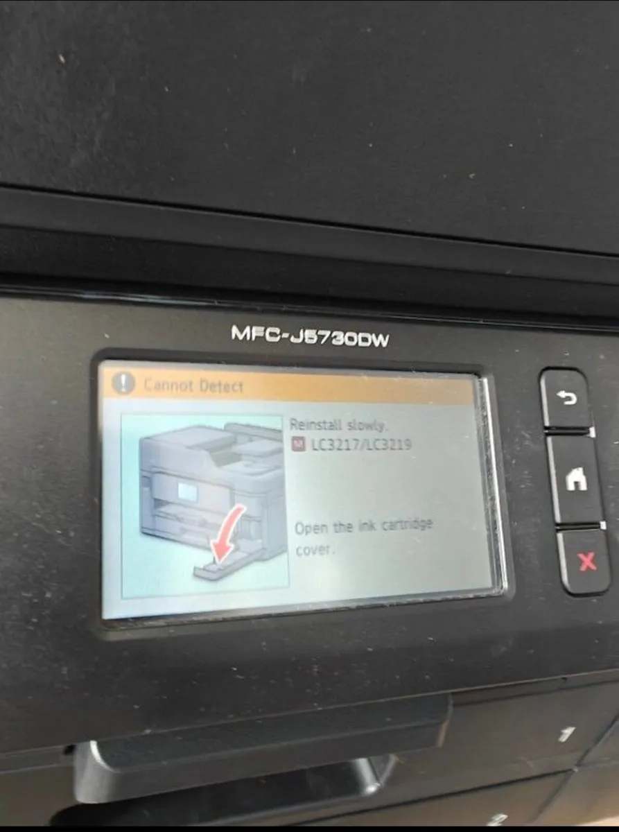 Brother Printer MFC-JW5730DW (with warning light) - Image 2