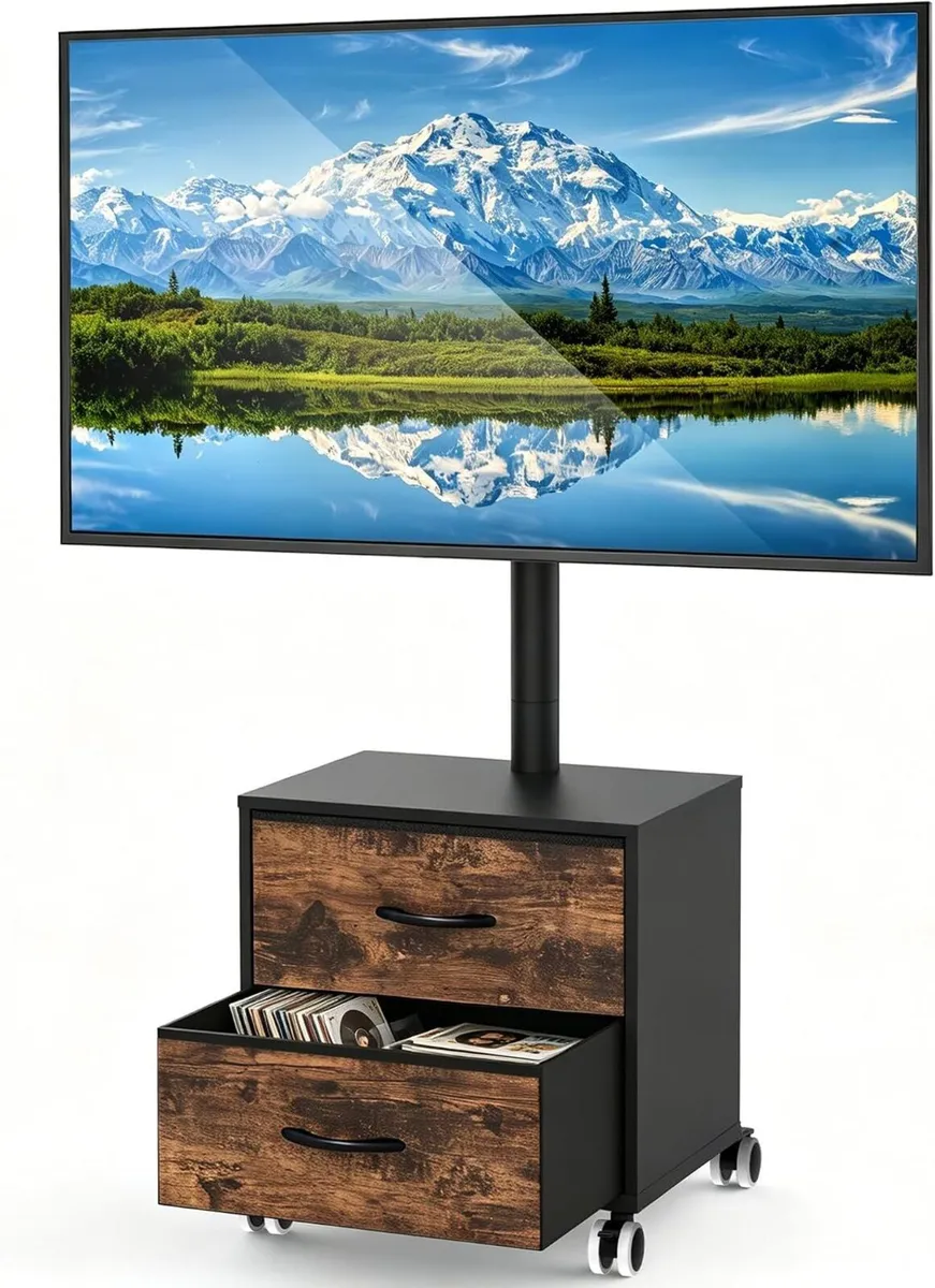TV Stand on Wheels for 32-60 Inch LED - Image 1