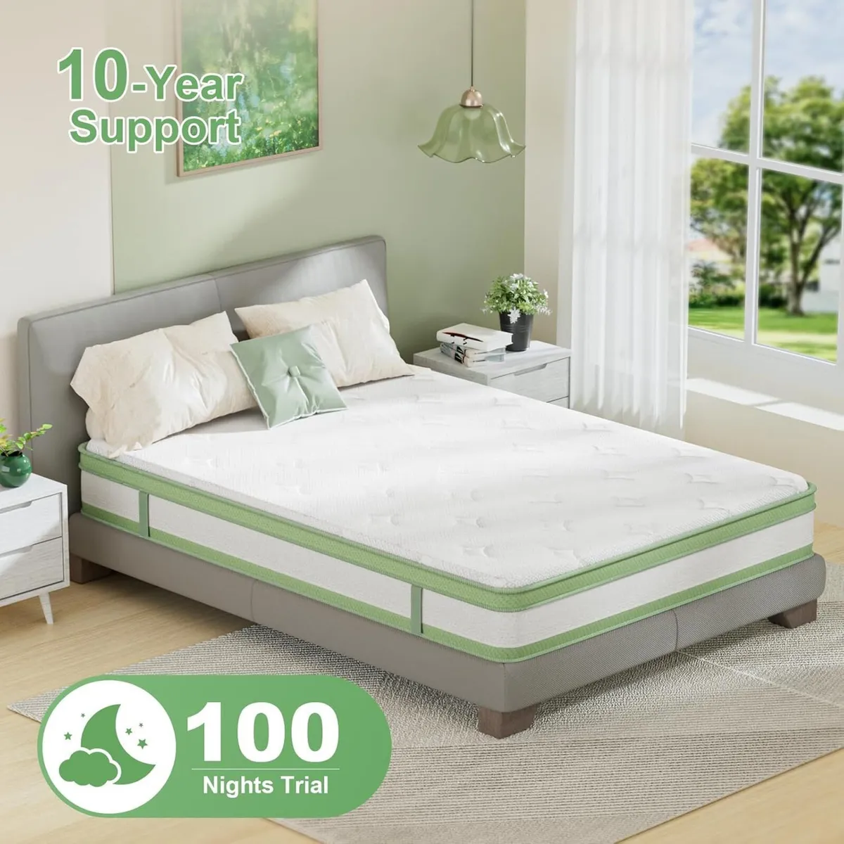 Frideko Mattress Medium Firm Hybrid Pocket - Image 2