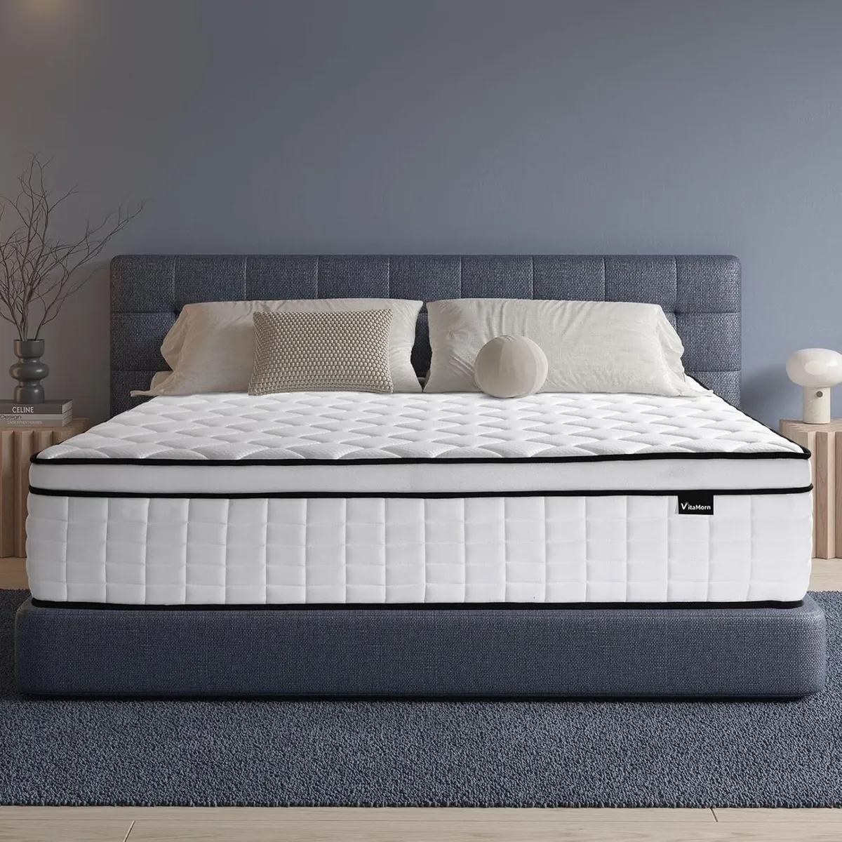 Mattress Memory Foam Pocket Sprung Orthopaedic 10 - Image 1