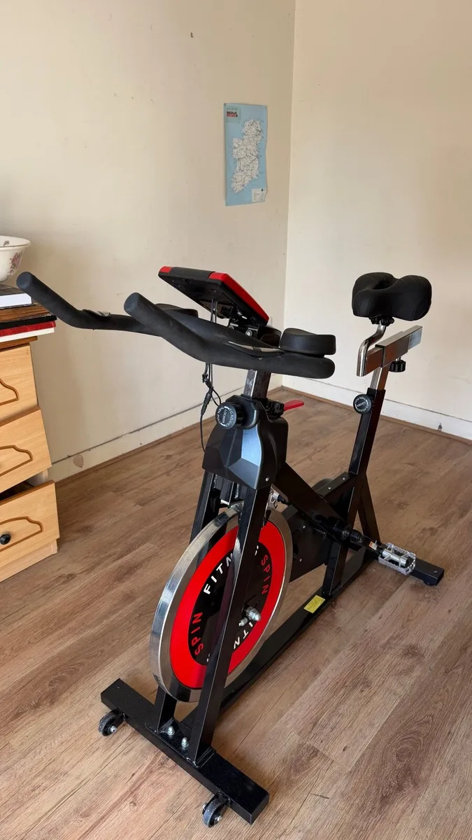 Exercise Bike with Monitor - Image 1