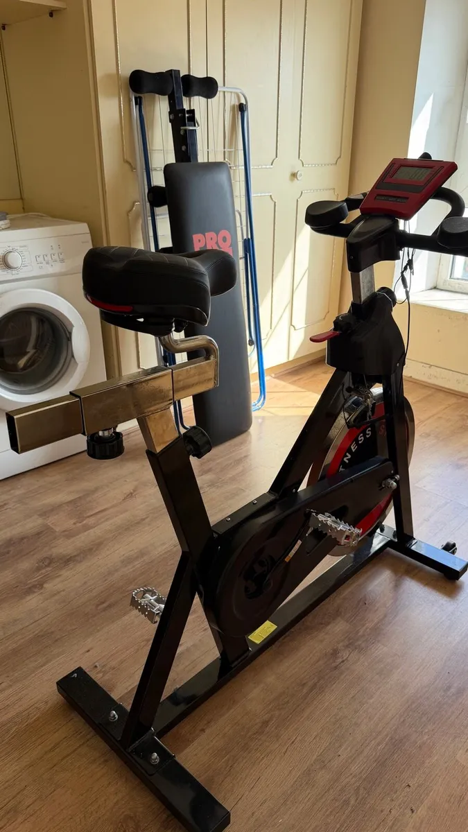 Exercise Bike with Monitor - Image 2