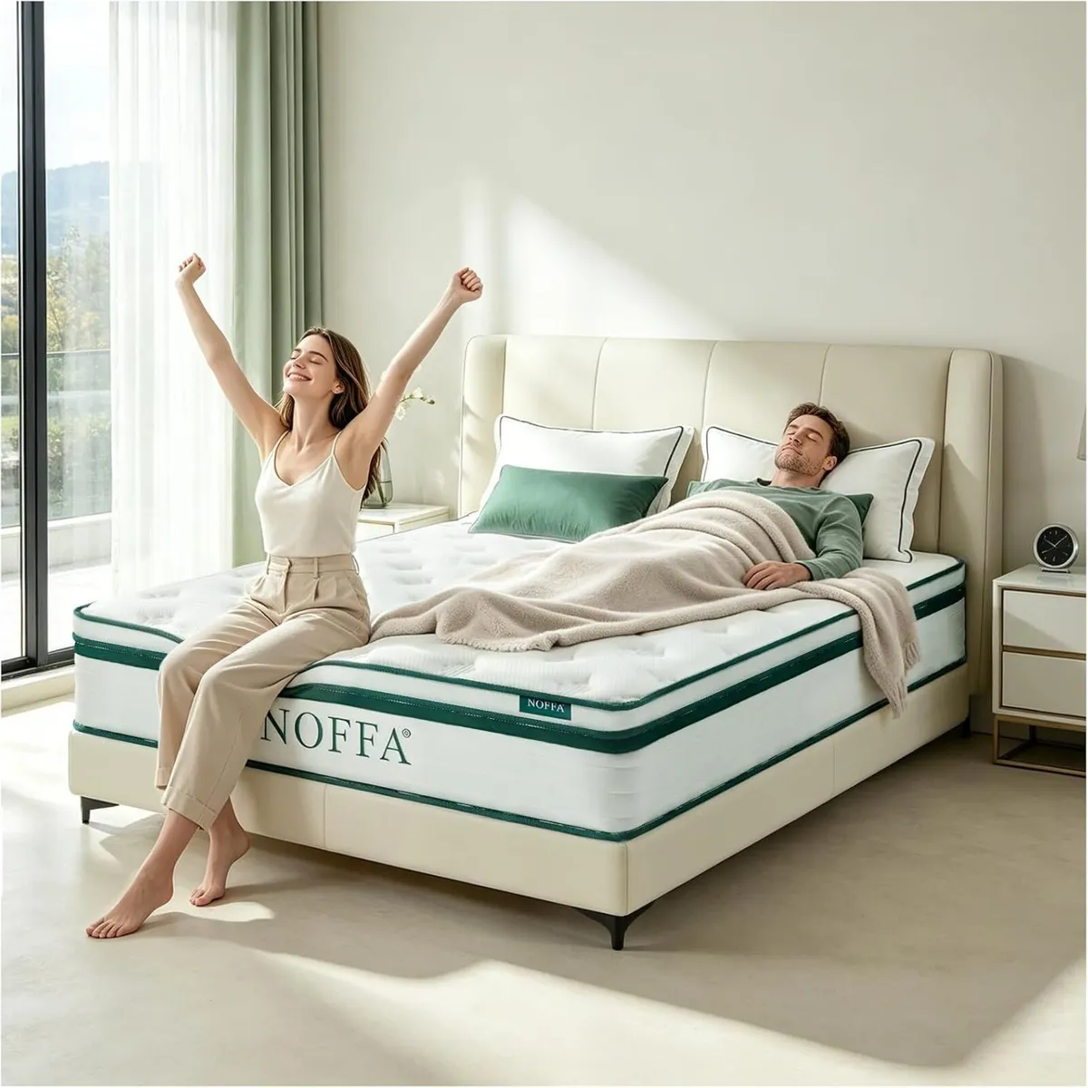 Mattress 12" -Size Hybrid Mattresses 7 Zone - Image 1