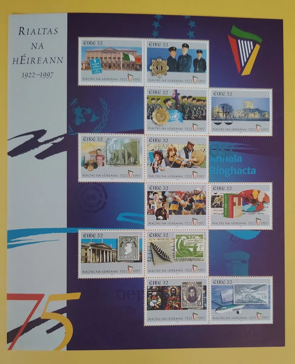Ireland 1997 An Post 75th Anniversary of the State - Image 2