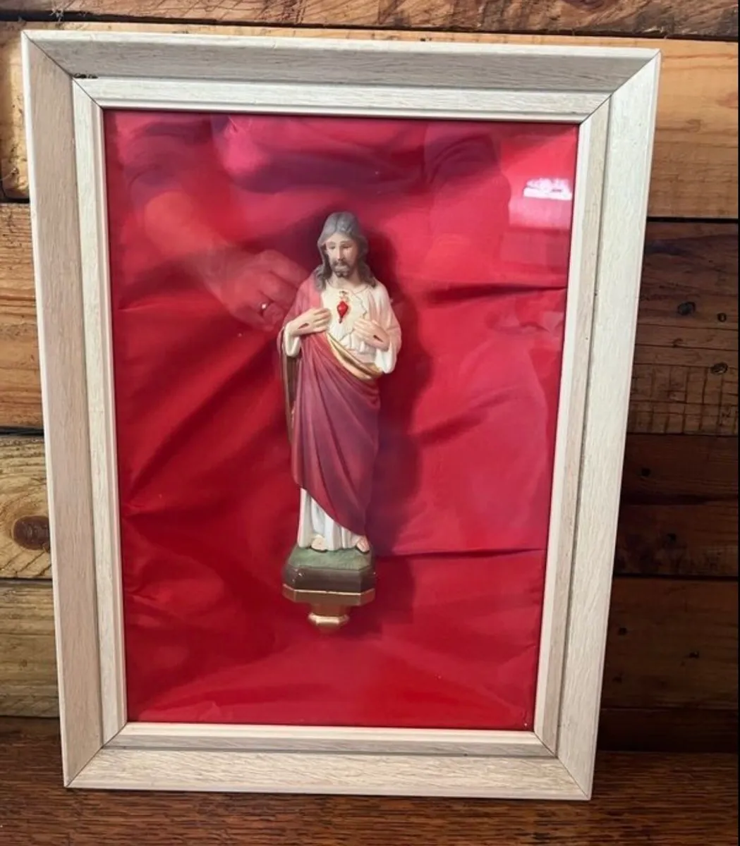 Framed Statue