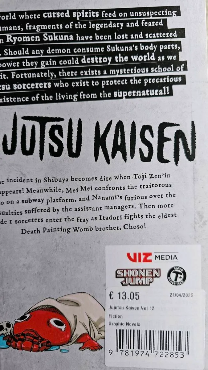 Jujutsu kaisen books 1-12 - Image 2