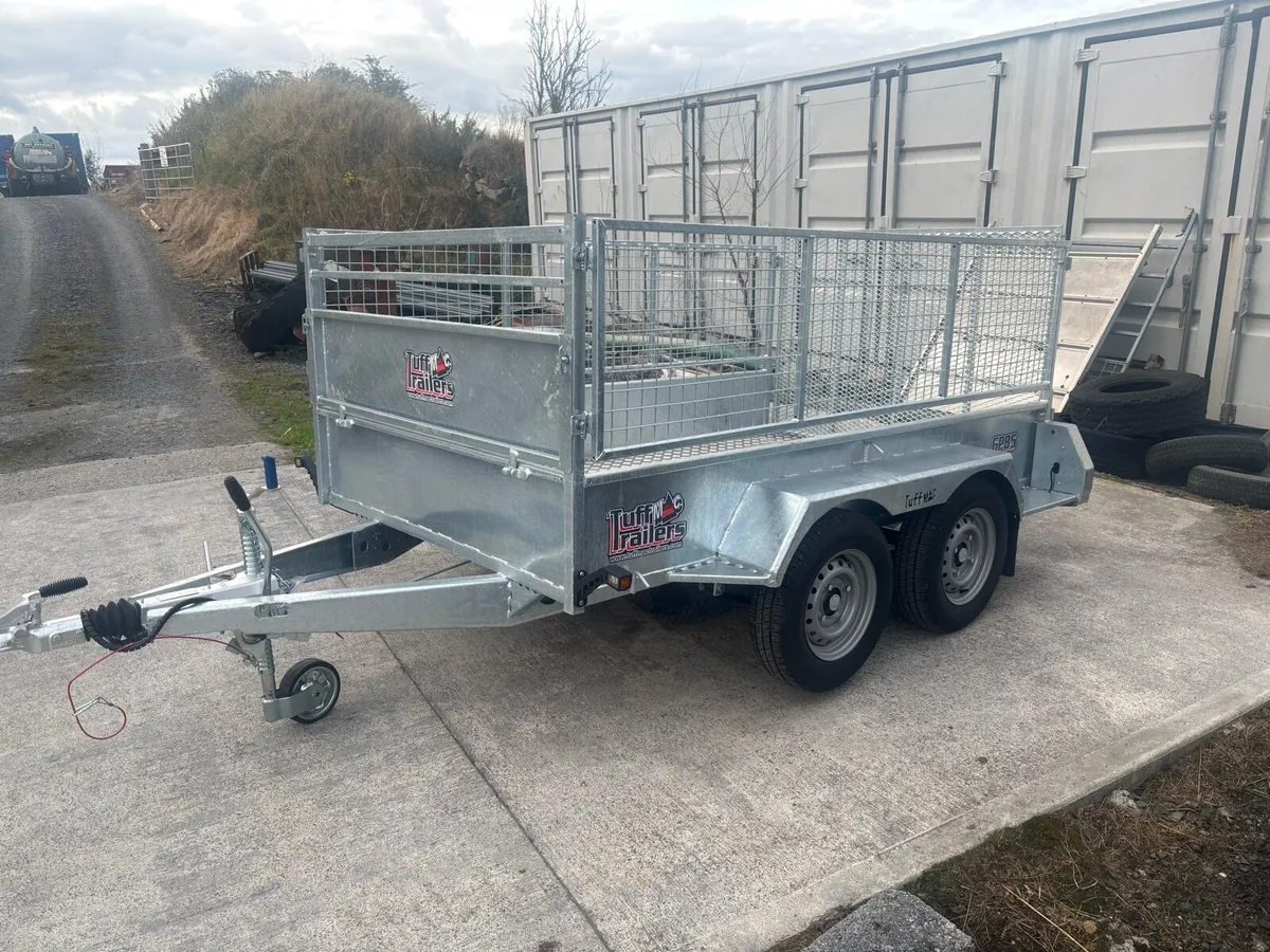 New 8x5 Ifor Williams & Tuff Mac with mesh sides - Image 2