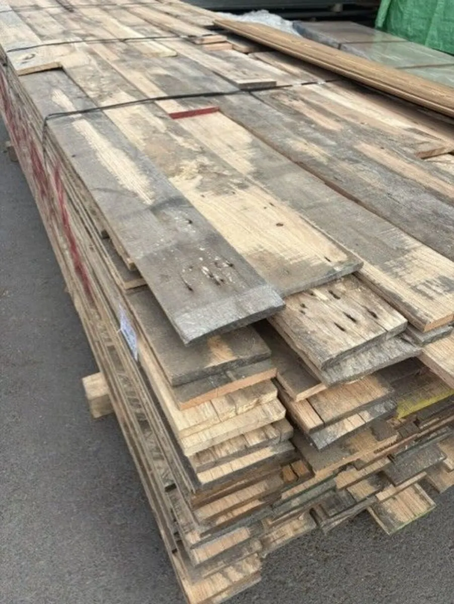 Reclaimed Charred oak cladding - Image 1