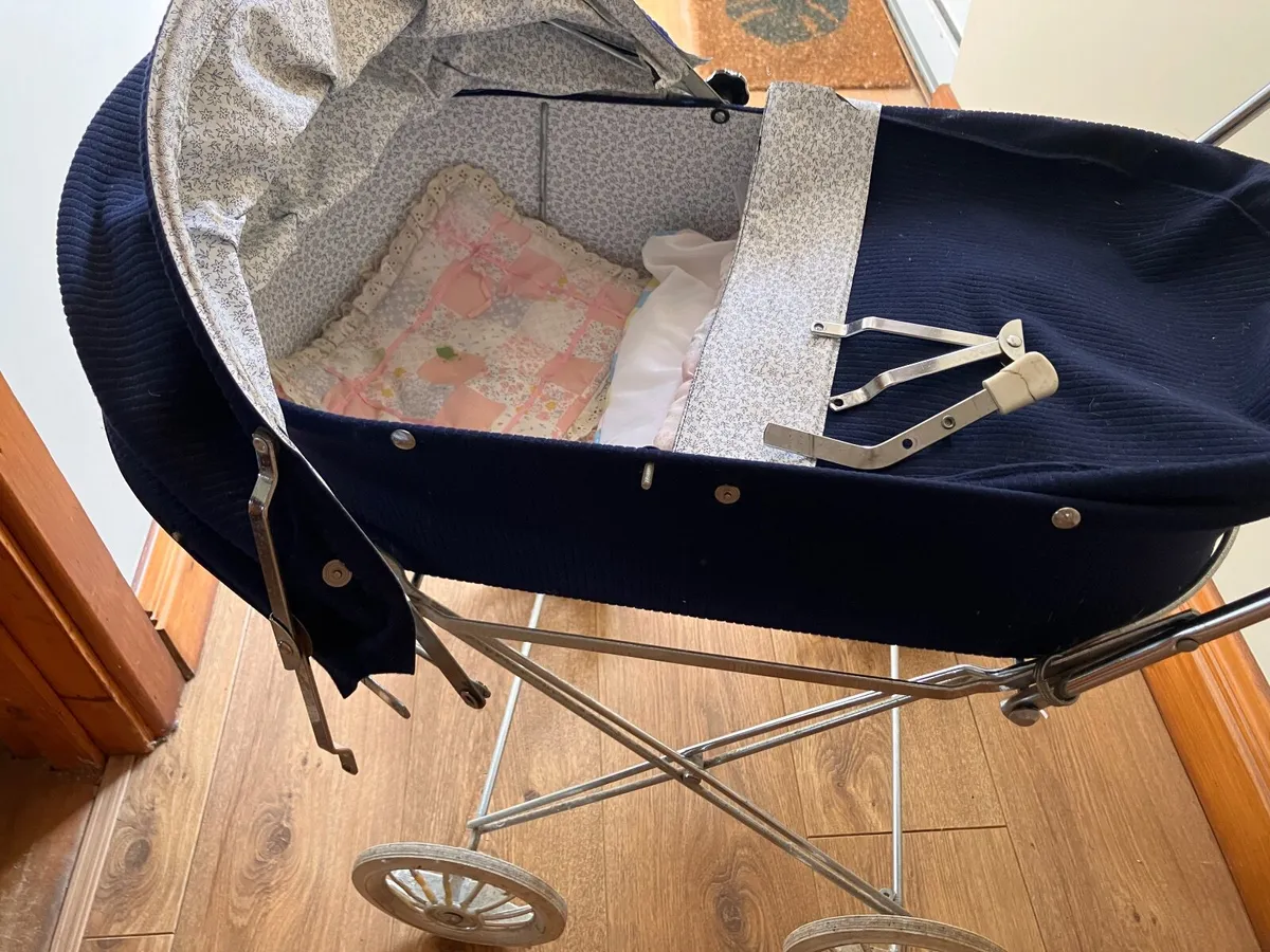 Kids toy desk and pram - free - Image 3