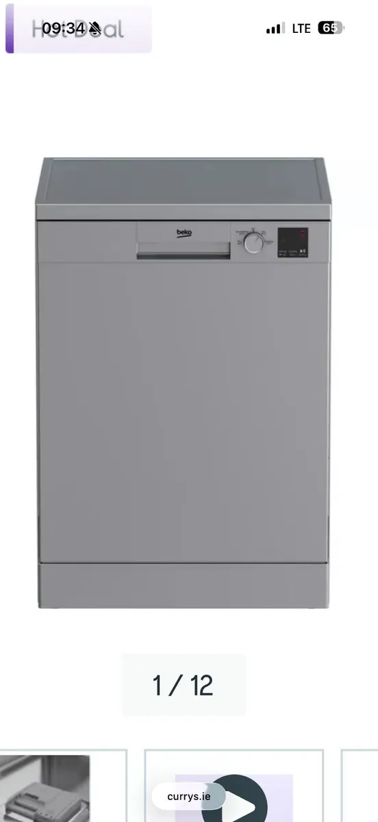 Beko silver dishwasher - Image 3