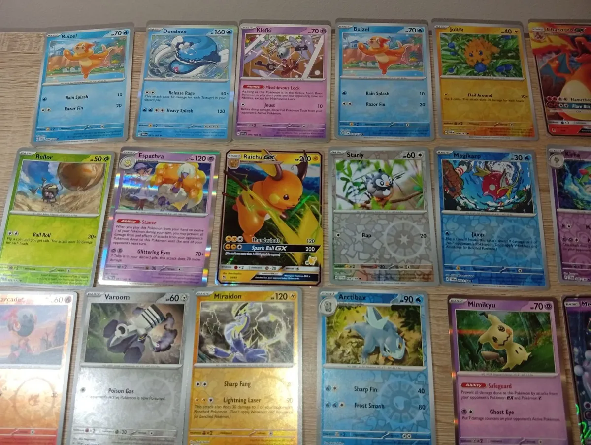 Collection Of Shiny Holo Pokemon Cards Etc 40 - Image 3