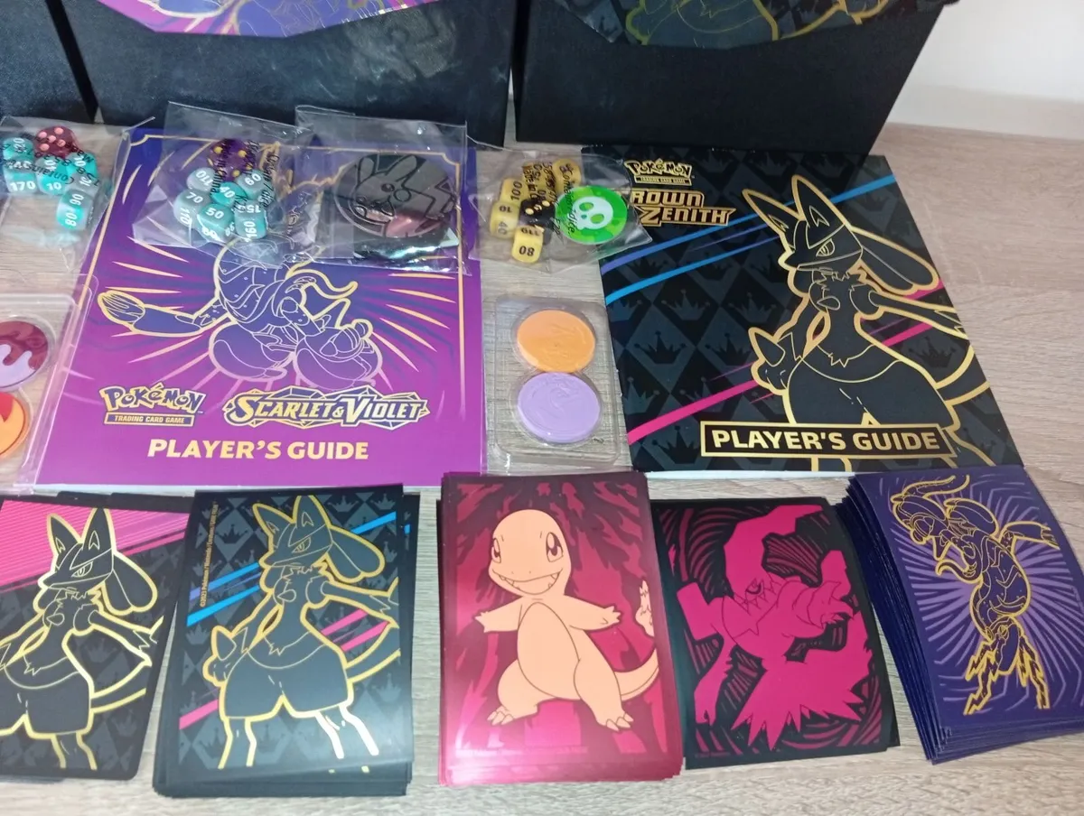 Collection Of Pokemon Card Boxes No Cards Scarlet - Image 3