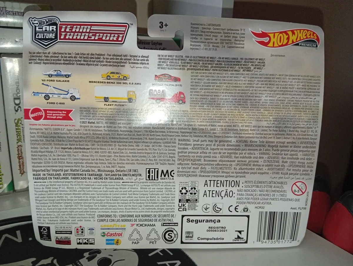 Hot Wheels Team Transport 39 Mercedes Benz 300 SEL - Image 2