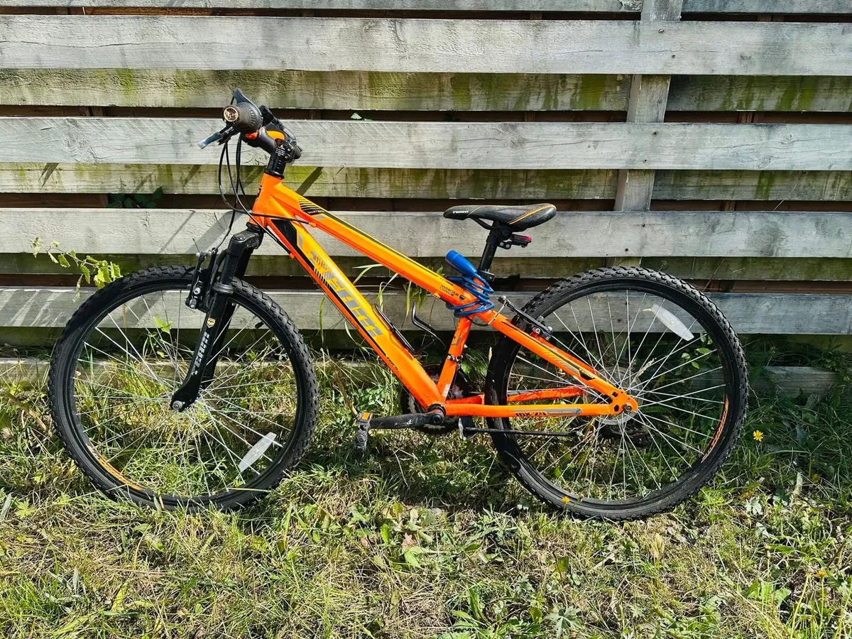 Orange Mountain Bike – Teen Size - Image 3