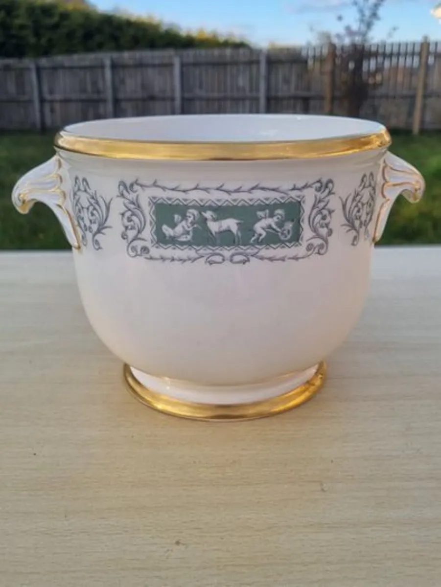 Coalport Revelry Adam Green Porcelain Bowl or Pot - Image 1