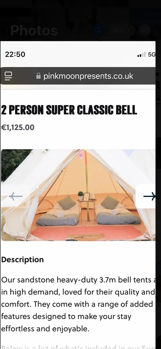Pink moon glamping tickets for EP - Image 2