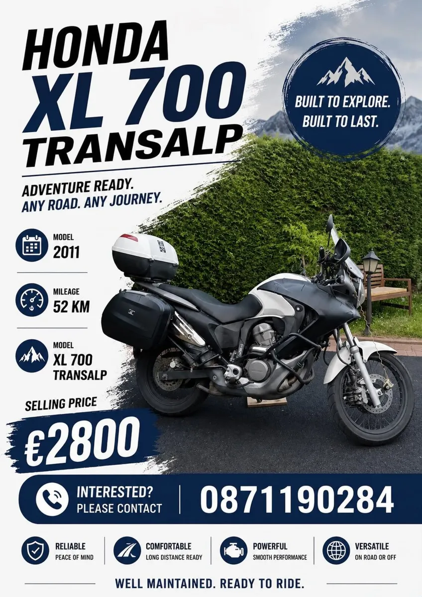 Honda Transalp 2011 - Image 1