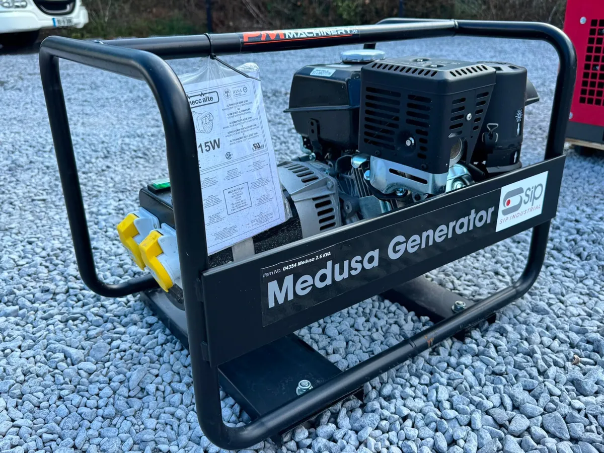 SIP MEDUSA 2.5kVA PETROL GENERATOR – KOHLER ENGINE - Image 1
