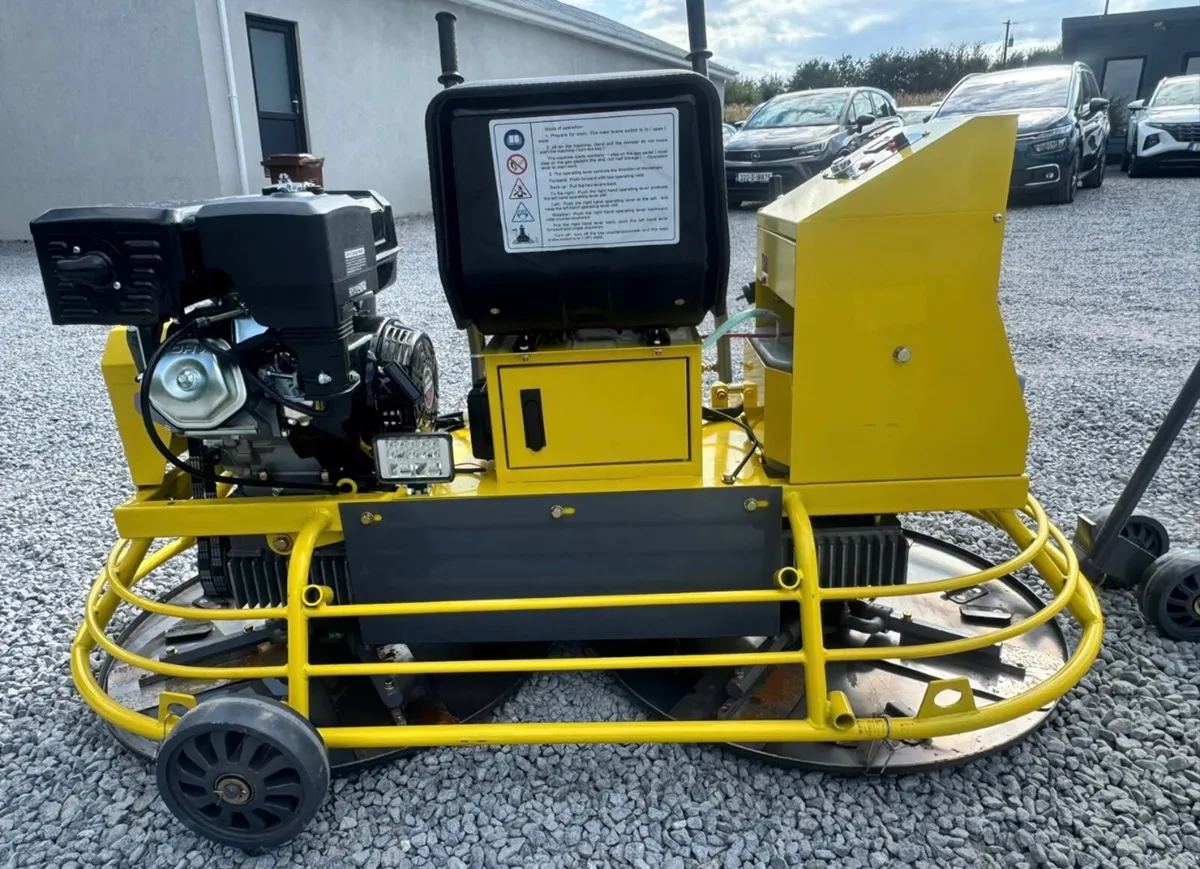 ZVOX RIDE-ON POWER TROWEL – TWIN ROTOR - Image 4