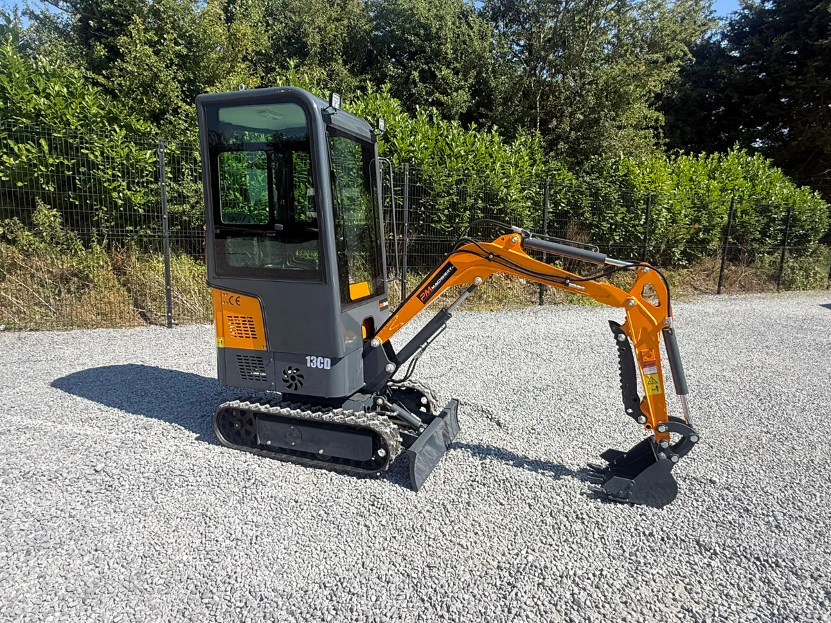 1.3 Ton Mini Digger - Image 1