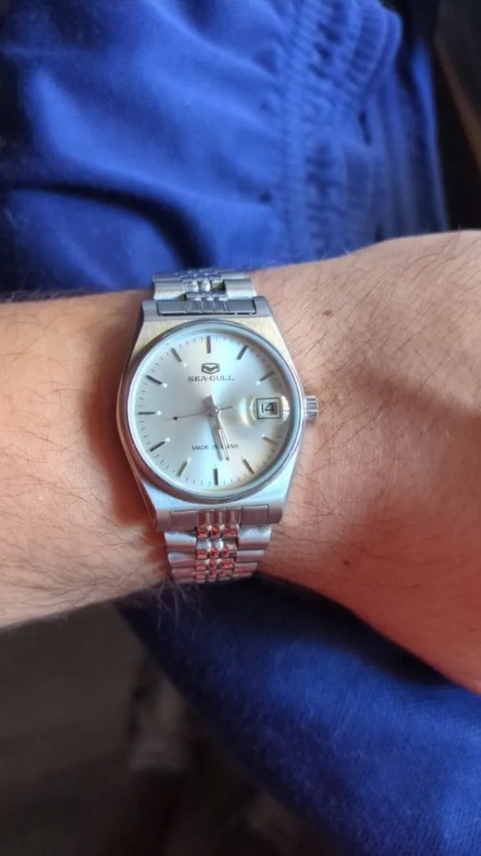 Date just automatic watch vintage