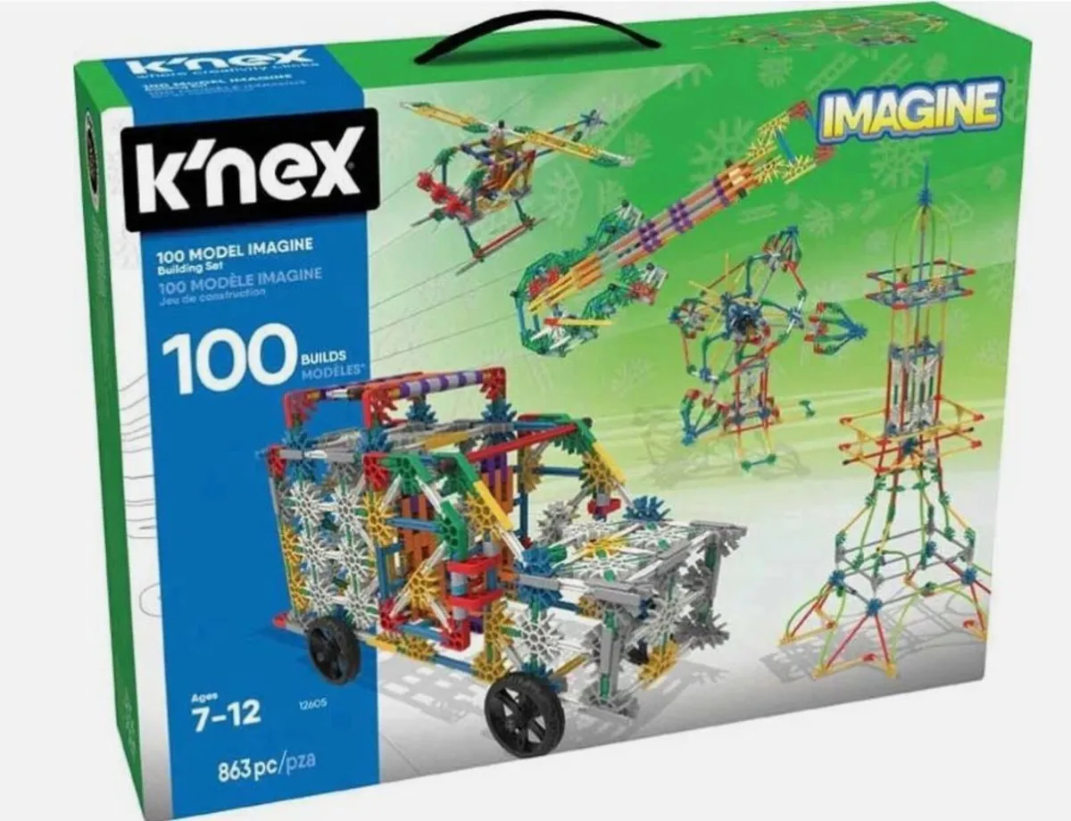 Knex 100 Model Imagine Building Set 12605 - Image 1