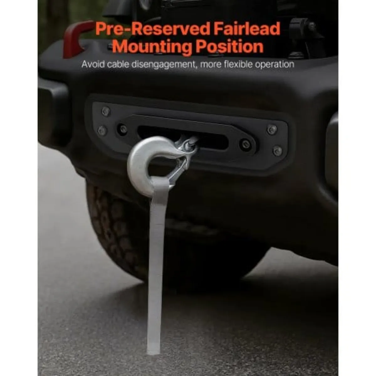 Winch Mount, Winch Capacity of 12000 lbs / 5443 kg - Image 3