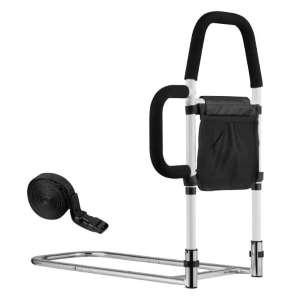 Bed Rail for Elderly, Bedside Assist Rails with Si - Image 1