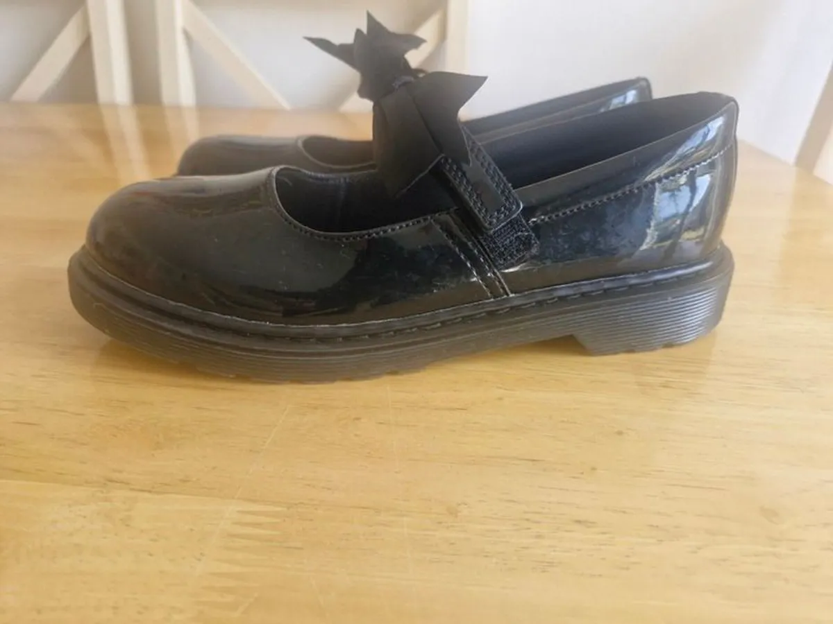 Girls Dr Martens School Shoes - Image 2