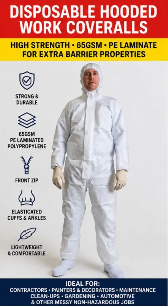 100 Coveralls €50 - Image 1