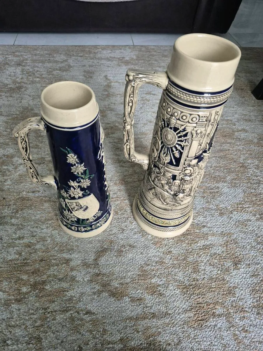 Old German beer steins  BY GERZTL - Image 1