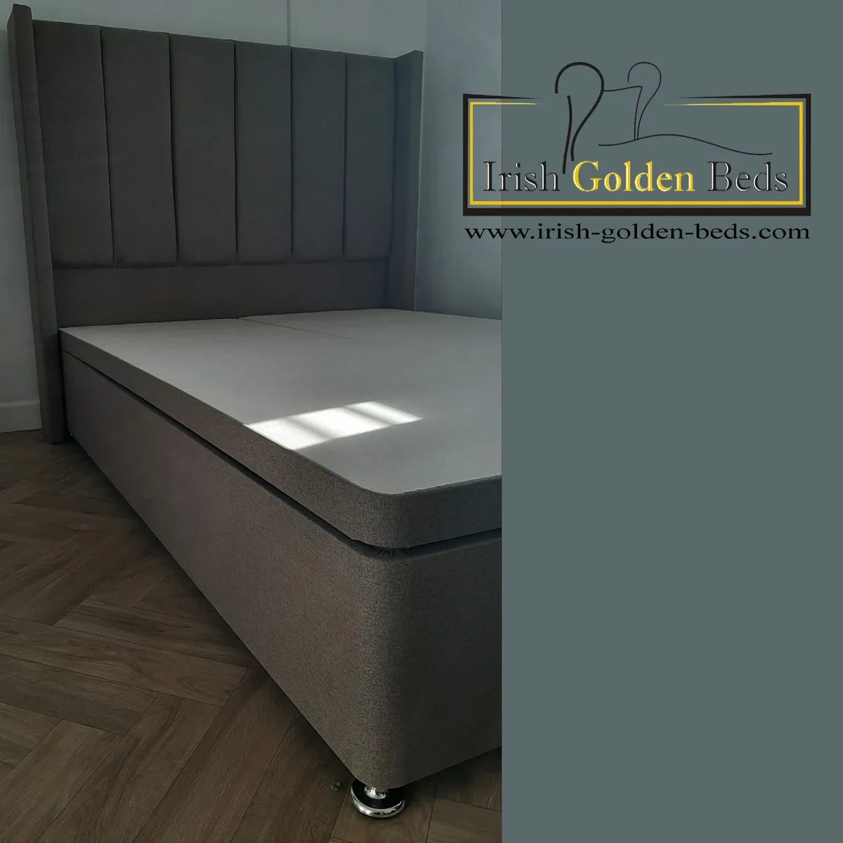 bed frame and headboard, free delivery - Image 2