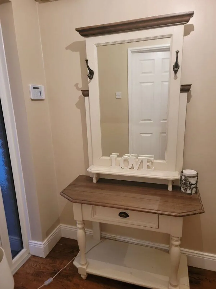Hall console table & mirror, Tv Unit, Coffee Tabl - Image 1